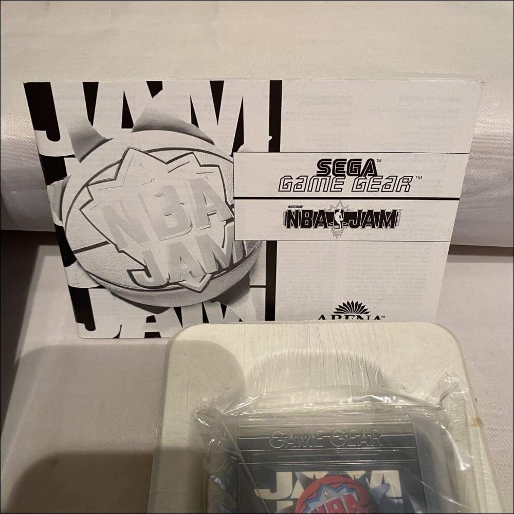 Buy NBA Jam Sega game gear game complete -@ 8BitBeyond Buy NBA Jam Sega game gear game complete -@ 8BitBeyond